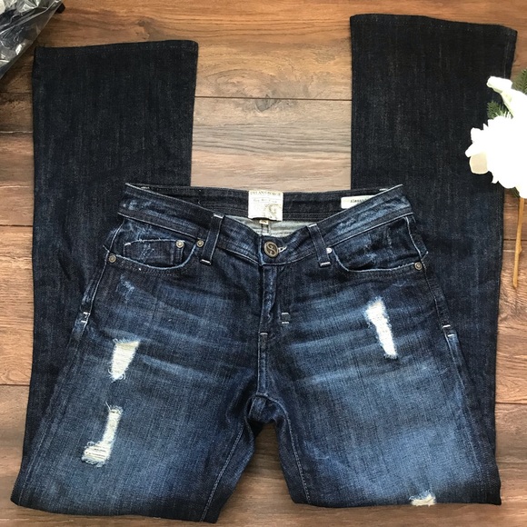 Dylan George Alexandra flare Jeans Sz24 - Picture 4 of 8